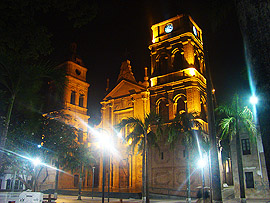 Bolívie, Santa Cruz - městská katedrála