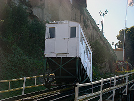 Funicular - typická pozemní lanovka